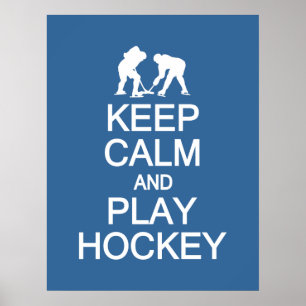 poster behålla Lugn & Play Hockey anpassningsbar f