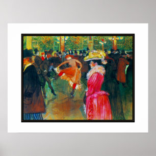 Poster Berömd Artists Henri de Toulouse Lautrec