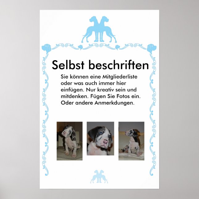 Poster Beschriftet (Framsidan)