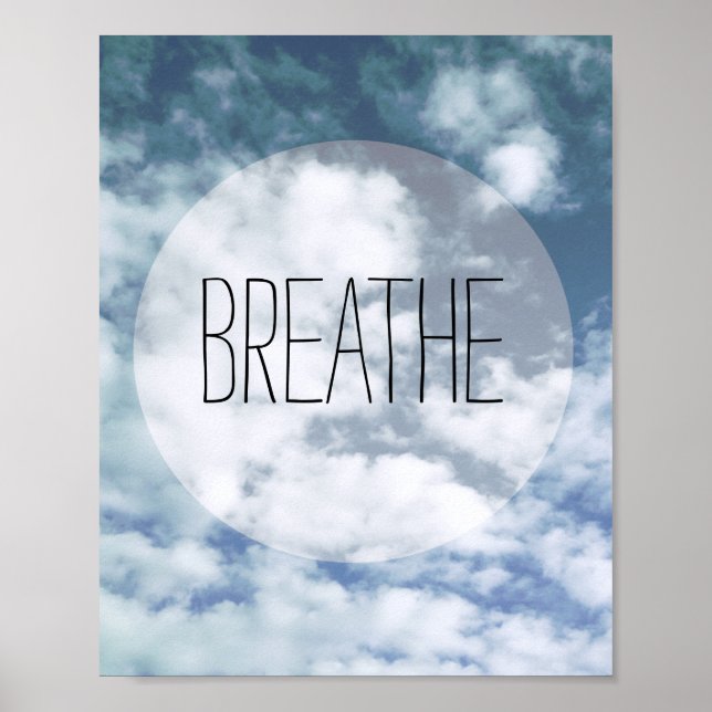 poster blå himmel fotografik med textinandning (Framsidan)