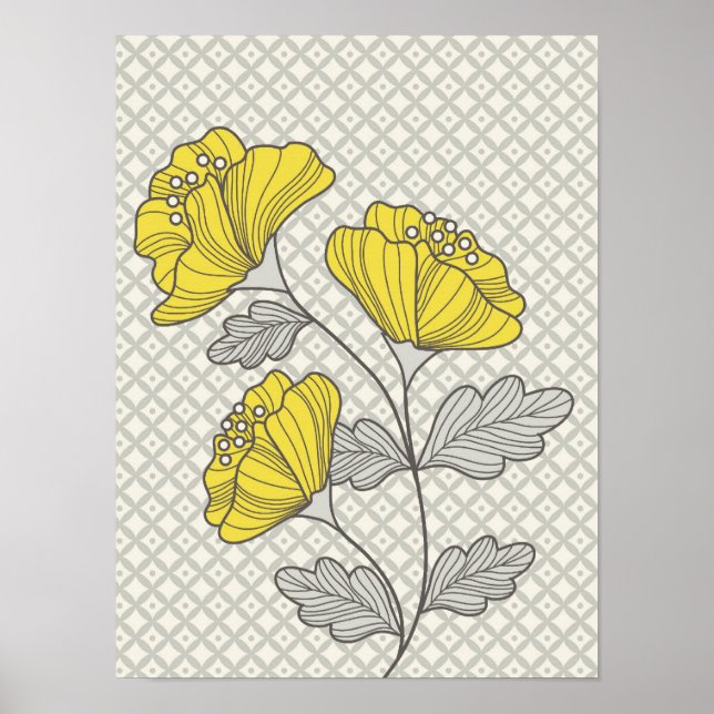 Poster blomma (Framsidan)