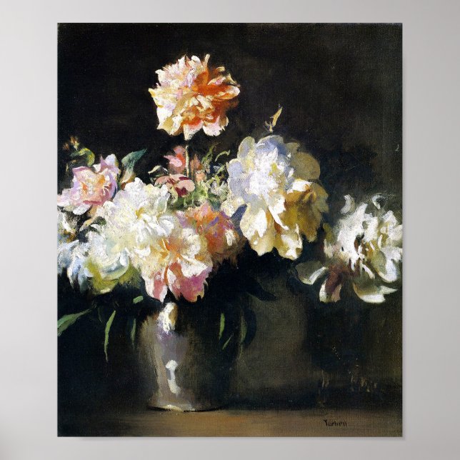 Poster Blommigt av vintage  (Framsidan)