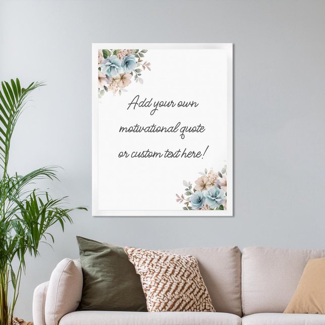 Poster Blommigtens egen vattenfärgsoffert för Skap (Skapare uppladdad)