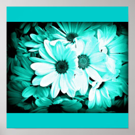 Poster-blommor-målade blommor 15 poster