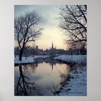 Poster - Blue Frederick Sunrise