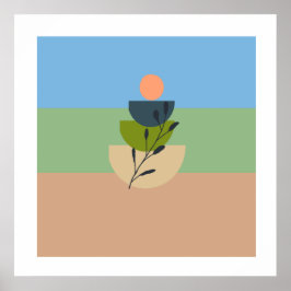 Poster "Boho Dreams" Poster - Fritt utspridd desig