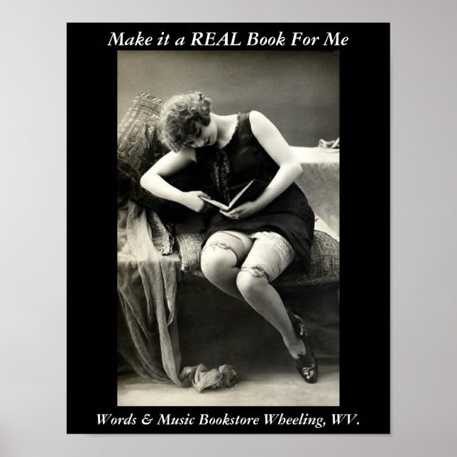 poster bokbudets hjulvide i bokar (Framsidan)