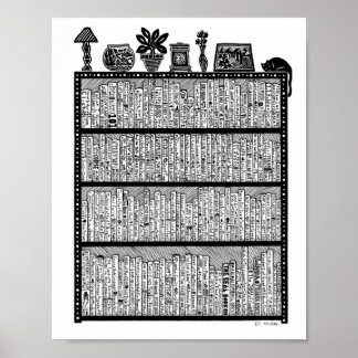 Poster bokhyllor