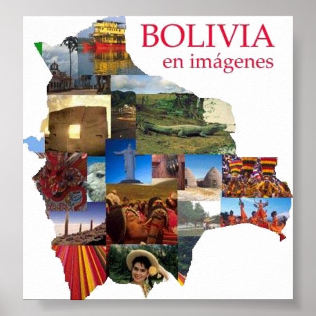 Poster Bolivia en imagenes (Framsidan)