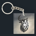 Poster brillant - half bull half tiger<br><div class="desc">two animals in one to decorate your interior,  and make this work yours</div>