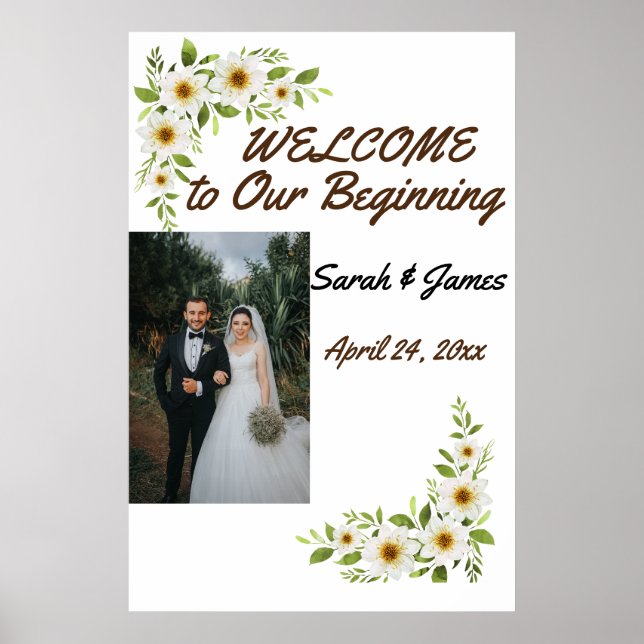 poster bröllop för fodral (Framsidan)