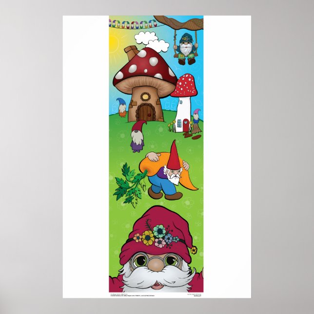 Poster - Buellton’s Gnomes!  (Framsidan)