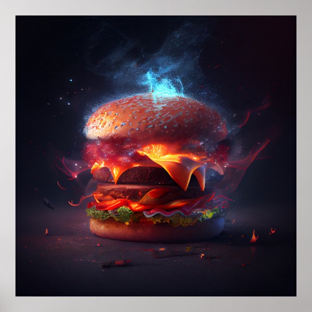 Poster Burger (Framsidan)