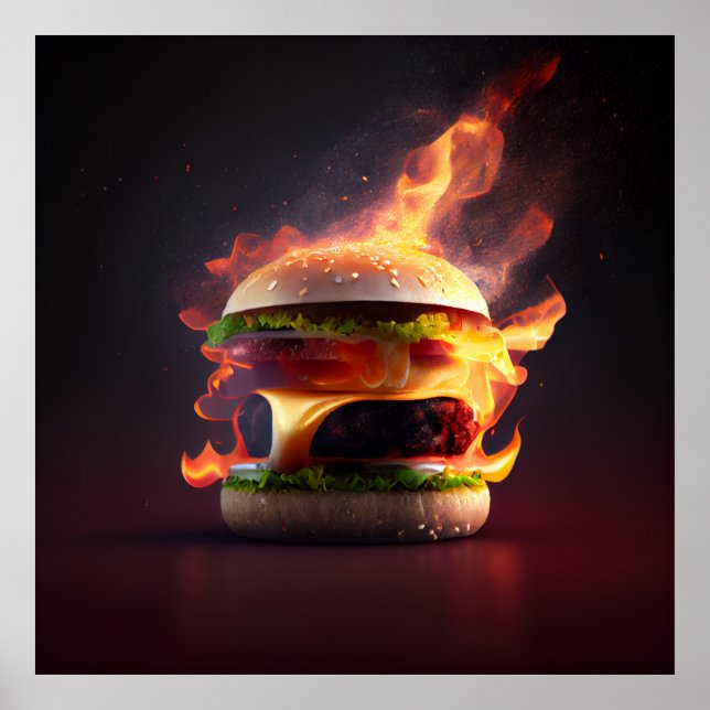 Poster Burger (Framsidan)
