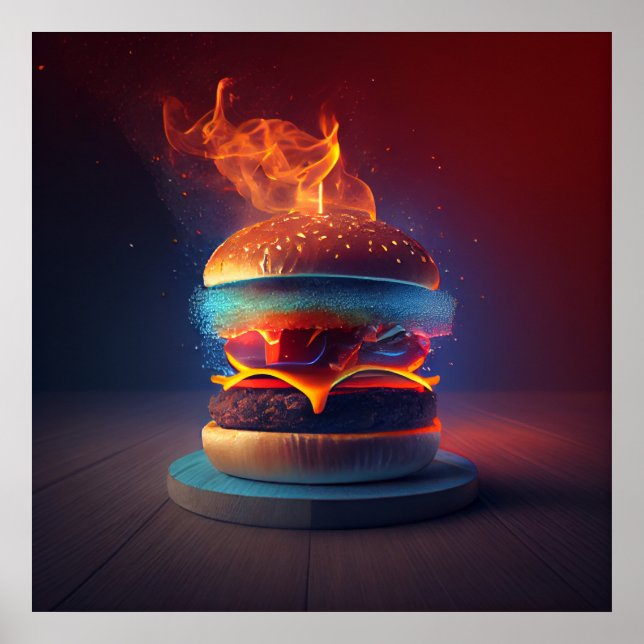 Poster Burger (Framsidan)
