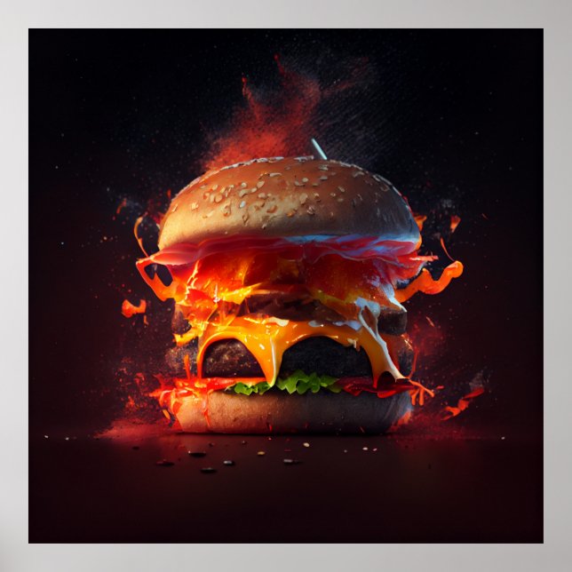 Poster Burger (Framsidan)