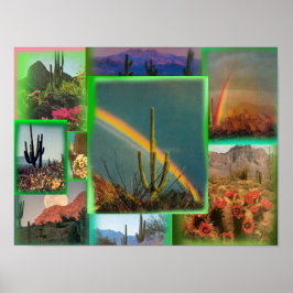 Poster Cactus Film Collage