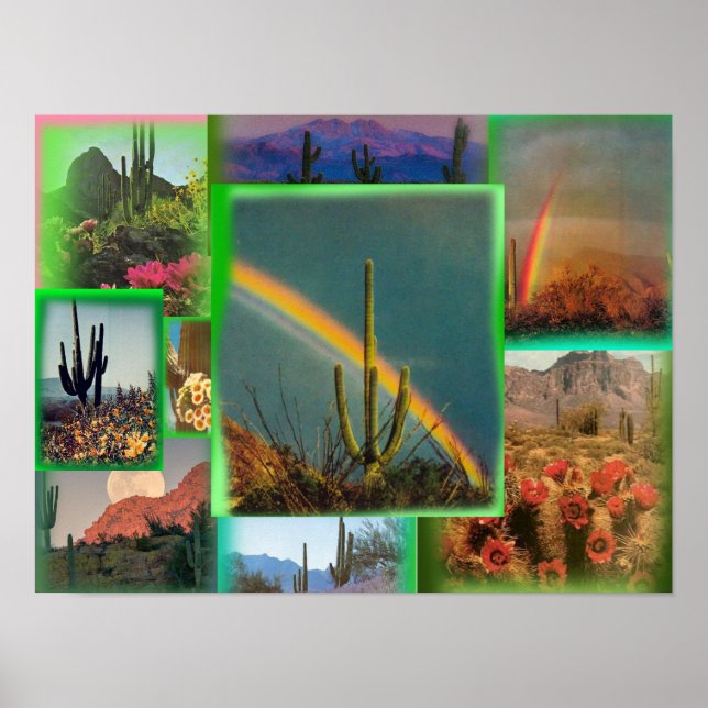 Poster Cactus Film Collage (Framsidan)
