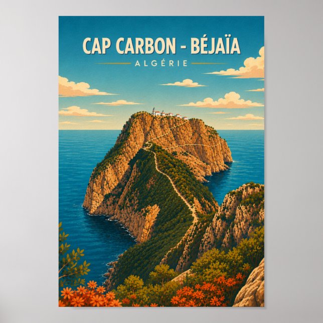 Poster Cap Carbon - Béjaïa (Framsidan)