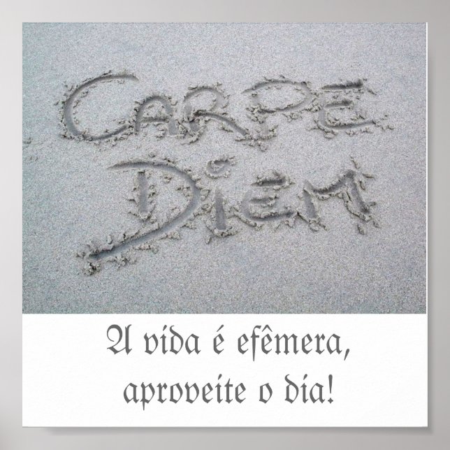 Poster Carpe Diem (Framsidan)