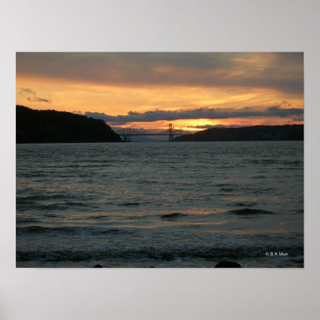 Poster - Carquinez Sunset (Framsidan)