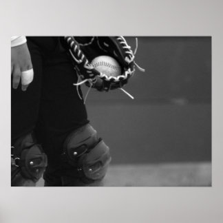 Poster Catcher - svartvitt