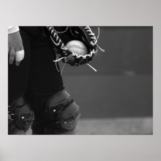 Poster Catcher - svartvitt (Framsidan)