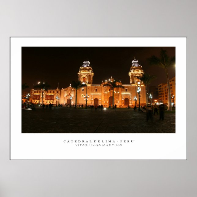 Poster Catedral do Peru (Framsidan)