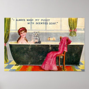 Poster - centrerad tvål