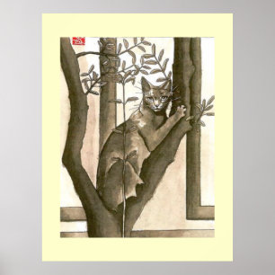 poster chatta japonais