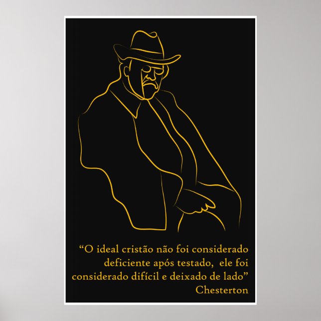 Poster "Chesterton" (Framsidan)