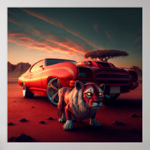 Poster chevelle 71