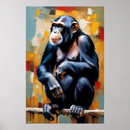 Poster | Chimpanzee | Konst