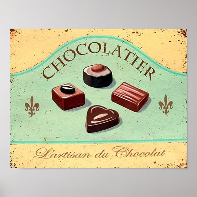 POSTER CHOCOLATIER (Framsidan)