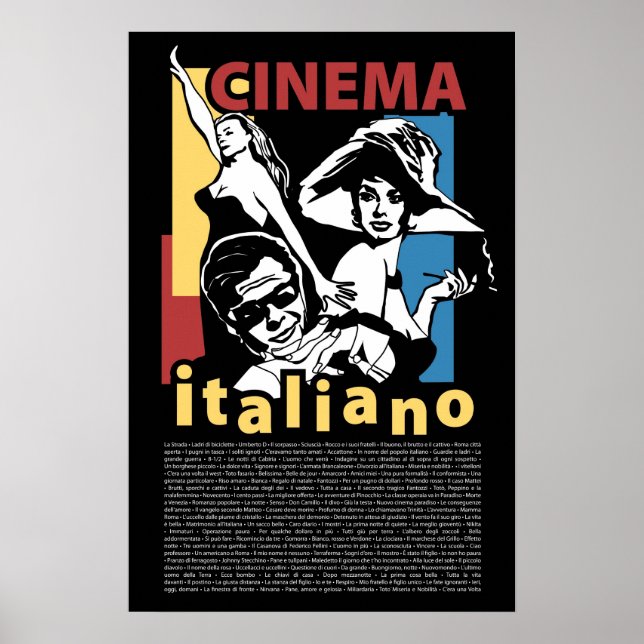 Poster Cinema Italiano (Framsidan)