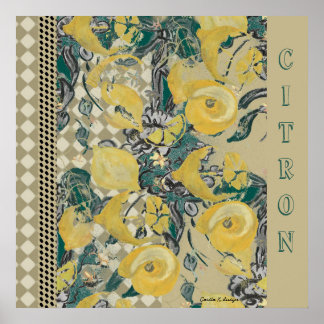 Poster Citron