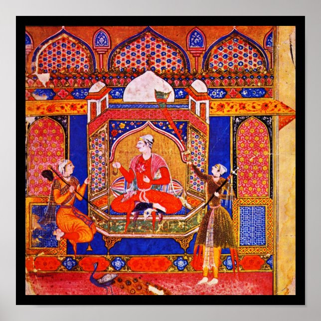Poster Classic Art-Indischer Maler 7 (Framsidan)