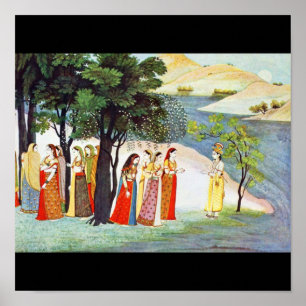 Poster Classic Art-Indischer Maler 8