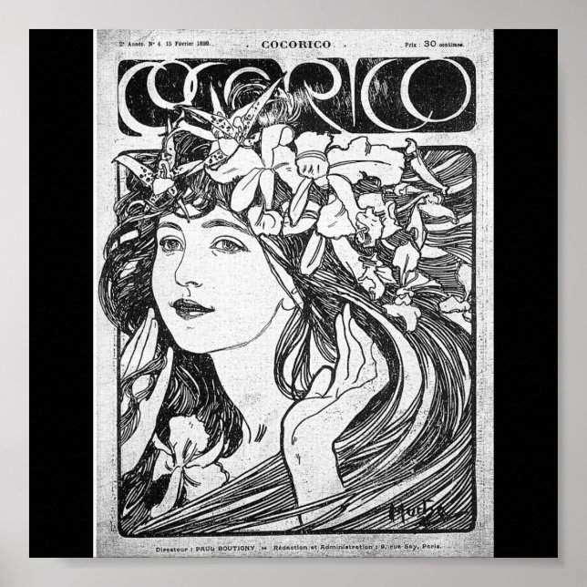 Poster Classic Art-Mucha 3 (Framsidan)