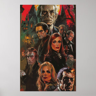 Poster Classic Hammer Horror Films Movie