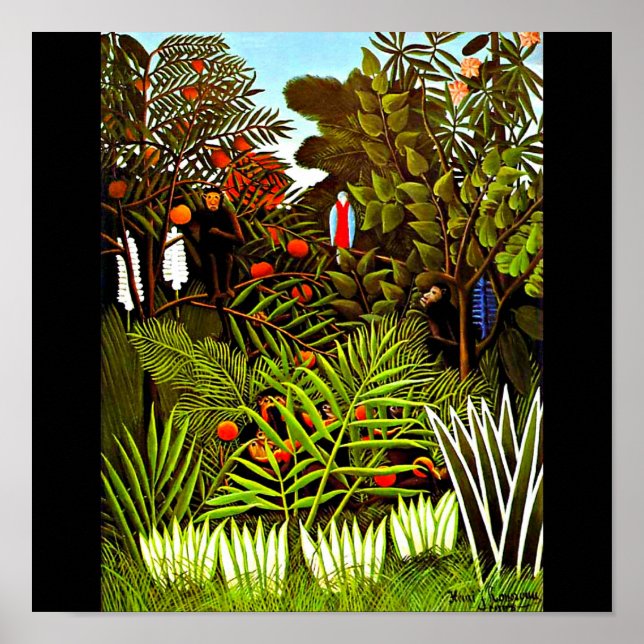 Poster-Classic/Vintage-Henri Rousseau 25 Poster (Framsidan)