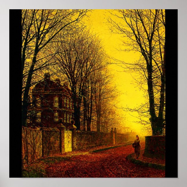 Poster-Classic/Vintage-John Atkinson Grimshaw 12 Poster (Framsidan)