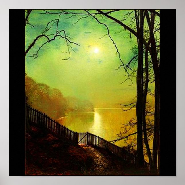Poster-Classic/Vintage-John Atkinson Grimshaw 9 Poster (Framsidan)