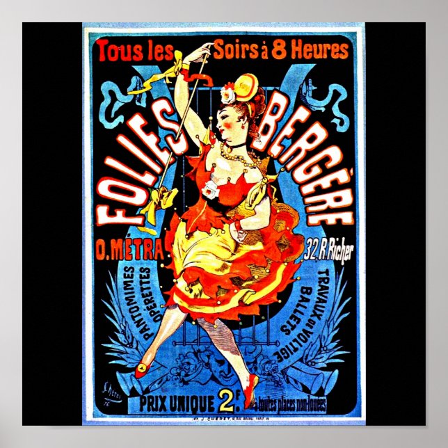 Poster-Classic/Vintage-Jules Chéret 33 Poster (Framsidan)