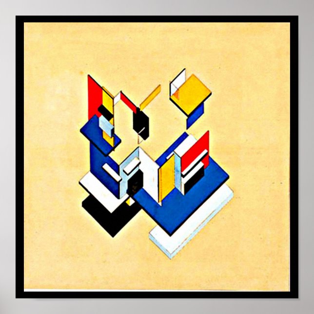 Poster-Classic Vintage-Theo Van Doesburg 20 Poster (Framsidan)