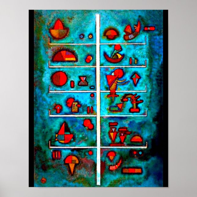 Poster Classic/Vintage-Wassily Kandinsky 3 (Framsidan)