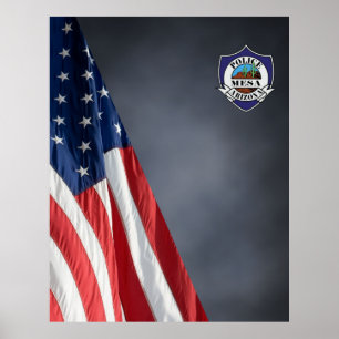 POSTER COMPACT POLICE PHOTO BACKDROP Agency - korr