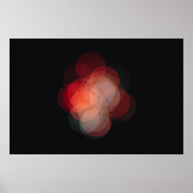 Póster con fotografía efecto bokeh poster (Framsidan)