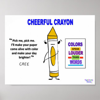 Poster Crayon