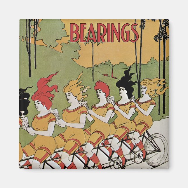 Poster cykel för grenrör magnet (Framsidan)